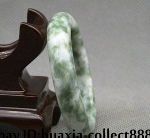 10% OFF) 52-66 mm Certified Natural Jadeite Emerald Jade Bracelet Bangle《Grade A》