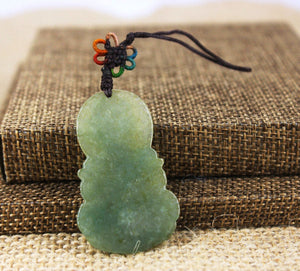 10% OFF- Certified Natural Ice Jadeite Emerald Jade Tablet Kuanyin Pendant《Grade A》