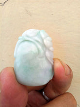 Load image into Gallery viewer, 10% OFF- Certified Natural Jadeite Emerald Jade Bat Peach Pendant《Grade A》0079