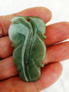 10% OFF- Certified Natural Jadeite Emerald Jade Dragon-Pixiu Pendant《Grade A》0074