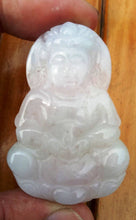 Load image into Gallery viewer, 10% OFF- Certified Natural Ice Jadeite Emerald Jade Kuanyin Pendant《Grade A》0138