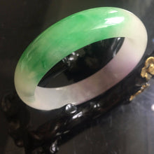 Load image into Gallery viewer, 10% OFF- 54/55/56 mm Certified Natural Jadeite Emerald Jade Bangle《Grade A》