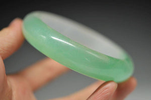 10% OFF- 58/59/60 mm Certified Natural Jadeite Emerald Jade Bangle《Grade A》A20179