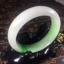 Load image into Gallery viewer, 10% OFF- 56/57/58 mm Certified Natural Jadeite Emerald Jade Bangle《Grade A》2485