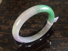 Load image into Gallery viewer, 10% OFF- 55/56/57 mm Certified Natural Jadeite Emerald Jade Bangle《Grade A》A883