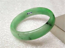 Load image into Gallery viewer, 10% OFF- 54/55/56 mm Certified Natural Emerald A Jade HandCarved Bangle A1604