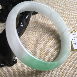 10% OFF- 56/57/58 mm Certified Natural Jadeite Emerald A Jade HandCarved Bangle 3012