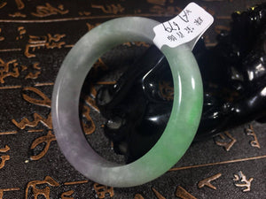 10% OFF- 52/53/54 mm Certified Natural Jadeite Emerald Jade Bangle《Grade A》A679