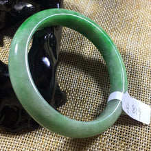 Load image into Gallery viewer, 10% OFF- 52/53/54 mm Certified Natural Jadeite Emerald Jade Bangle《Grade A》A819