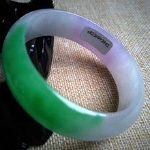 Load image into Gallery viewer, 10% OFF- 55/56/57 mm Certified Natural Jadeite Emerald Jade Bangle《Grade A》3942