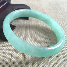 Load image into Gallery viewer, 10% OFF- 63/64/65 mm Certified Natural Jadeite Emerald Jade Bangle《Grade A》A1842