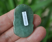 Load image into Gallery viewer, 10% OFF- Certified Natural Oily Icy Jadeite Emerald A*Jade HandCarved Buddha Pendant A-6756