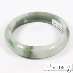 10% OFF- 51/52/53 mm Certified Natural Jadeite Emerald Jade Bangle《Grade A》4990