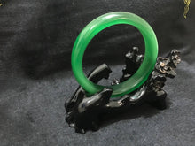 Load image into Gallery viewer, 10% OFF- 58/59/60 mm Certified Natural Jadeite Emerald Jade Bangle《Grade A》