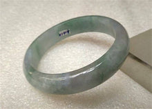 Load image into Gallery viewer, 10% OFF- 54/55/56 mm Certified Natural Icy Emerald A Jade HandCarved Bangle A1612