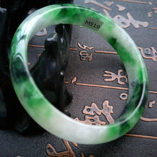 Load image into Gallery viewer, 10% OFF- 58/59/60 mm Certified Natural Jadeite Emerald Jade Bangle《Grade A》M519