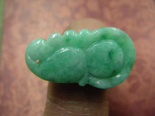 Load image into Gallery viewer, 10% OFF- Certified Natural Jadeite Emerald Jade Gourd Ruyi Pendant 葫芦AAA