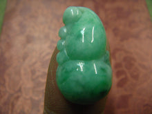 Load image into Gallery viewer, 10% OFF- Certified Natural Jadeite Emerald Jade Gourd Ruyi Pendant 葫芦AAA