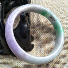 Load image into Gallery viewer, 10% OFF- 53/54/55 mm Certified Natural 3 Color Jadeite Emerald A Jade HandCarved Bracelet Bangle V546