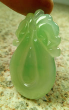 Load image into Gallery viewer, 10% OFF- Certified Natural Ice Jadeite Emerald Jade Dragon Pendant《Grade A》N1131