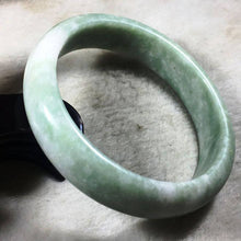 Load image into Gallery viewer, 10% OFF- 59/60/61 mm Certified Natural Jadeite Emerald Jade Bracelet Bangle《Grade A》2501