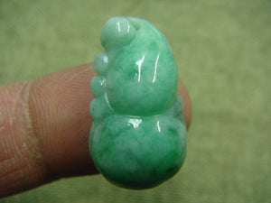 10% OFF- Certified Natural Jadeite Emerald Jade Gourd Ruyi Pendant 葫芦AAA