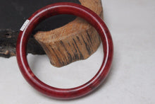 Load image into Gallery viewer, 10% OFF- 59/60/61 mm Certified Natural Red Emerald A*Jade Handcarved Bangle H423