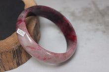 Load image into Gallery viewer, 10% OFF- 57/58/59 mm Certified Natural Red Emerald A*Jade Handcarved Bangle B285