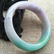 Load image into Gallery viewer, 10% OFF- 54/55/56 mm Certified Natural Jadeite Emerald Jade Bangle《Grade A》P608