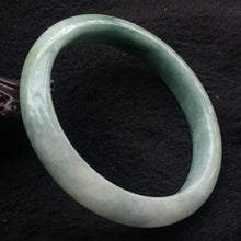 Load image into Gallery viewer, 10% OFF- 54/55/56 mm Certified Natural Jadeite Emerald A*Jade Handcarved Bangle X026