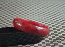 Load image into Gallery viewer, 10% OFF- 58/59/60 mm Certified Natural Red Emerald A*Jade Handcarved Bangle Z32