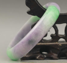 Load image into Gallery viewer, 10% OFF- 63/64/65 mm Certified Natural Jadeite Emerald A*Jade Handcarved Bangle NO.C948