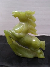 Load image into Gallery viewer, 6&#39;&#39;H- Chinese Antique Genuine Natural Green Jade Handcarved Sculpture Horse Statue