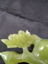 Load image into Gallery viewer, 6&#39;&#39;H- Chinese Antique Genuine Natural Green Jade Handcarved Sculpture Horse Statue