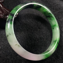 Load image into Gallery viewer, 10% OFF- 55/56/57 mm Certified Natural 3 Color Jadeite Emerald A*Jade HandCarved Bangle A077