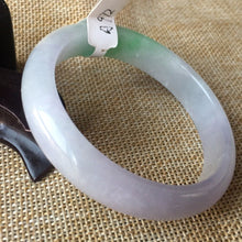 Load image into Gallery viewer, 10% OFF- 54/55/56 mm Certified Natural 3 Color Jadeite Emerald A*Jade HandCarved Bangle A972