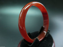 Load image into Gallery viewer, 10% OFF- 53/54/55 mm Certified Natural Red Emerald A*Jade HandCarved Bangle A1940