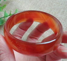 Load image into Gallery viewer, 10% OFF- 48/49/50 mm Certified Natural Red Emerald A*Jade HandCarved Bangle A1941