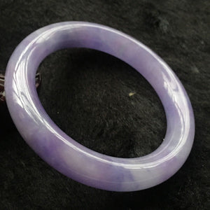 10% OFF- 56/57/58 mm Certified Natural Jadeite Emerald A*Jade HandCarved Bangle A019