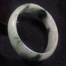 Load image into Gallery viewer, 10% OFF- 53/54/55 mm Certified Natural Jadeite Emerald A*Jade HandCarved Bangle A07