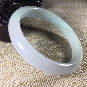 10% OFF- 54/55/56mm Certified Natural 3 Color Jadeite Emerald A*Jade HandCarved Bangle B049