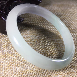 10% OFF- 54/55/56mm Certified Natural 3 Color Jadeite Emerald A*Jade HandCarved Bangle B049