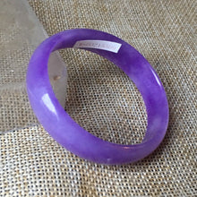 Load image into Gallery viewer, 10% OFF- 49/50/51mm Certified Natural Jadeite Emerald A*Jade Handcarved Bangle A053