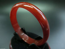 Load image into Gallery viewer, 10% OFF- 44-67mm Certified Natural Red Emerald A*Jade HandCarved Bangle A1940