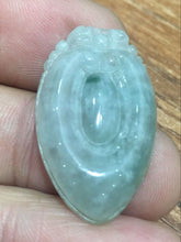 Load image into Gallery viewer, 10% OFF- Certified Natural Jadeite Emerald A*Jade HandCarved Dragon Pendant 2284