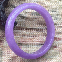 Load image into Gallery viewer, 10% OFF- 56/57/58mm Certified Natural Jadeite Emerald A*Jade HandCarved Bangle HA0819