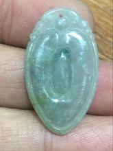 Load image into Gallery viewer, 10% OFF- Certified Natural Jadeite Emerald A*Jade HandCarved Dragon Pendant 2284