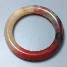 Load image into Gallery viewer, 10% OFF- 51/52/53mm Certified Natural Red Jadeite Emerald A*Jade HandCarved Bangle A77