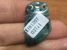 Load image into Gallery viewer, 10% OFF- Certified Natural Oily Green Jadeite Emerald A*Jade HandCarved Peachant Pendant 3711