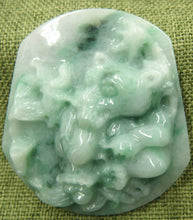 Load image into Gallery viewer, 10% OFF- Certified Natural Jadeite Emerald A*Jade HandCarved Bamboo Panda Pendant C1567